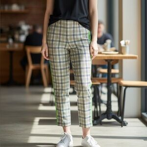 Nocturne Plaid Women’s Trouser Pants